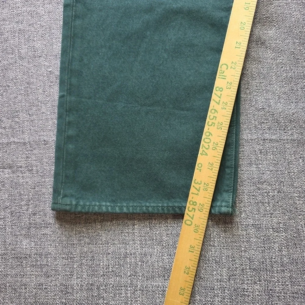 Levis 501 Original Fit Jeans Green 40x30 Straight Leg Button Fly Mens NWT